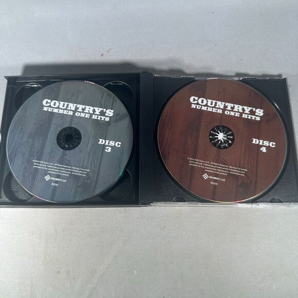 Countrys Number One Hits 80 Songs 4-CD Set Featuring Legendary Artists 2014 - Picture 4 of 4
